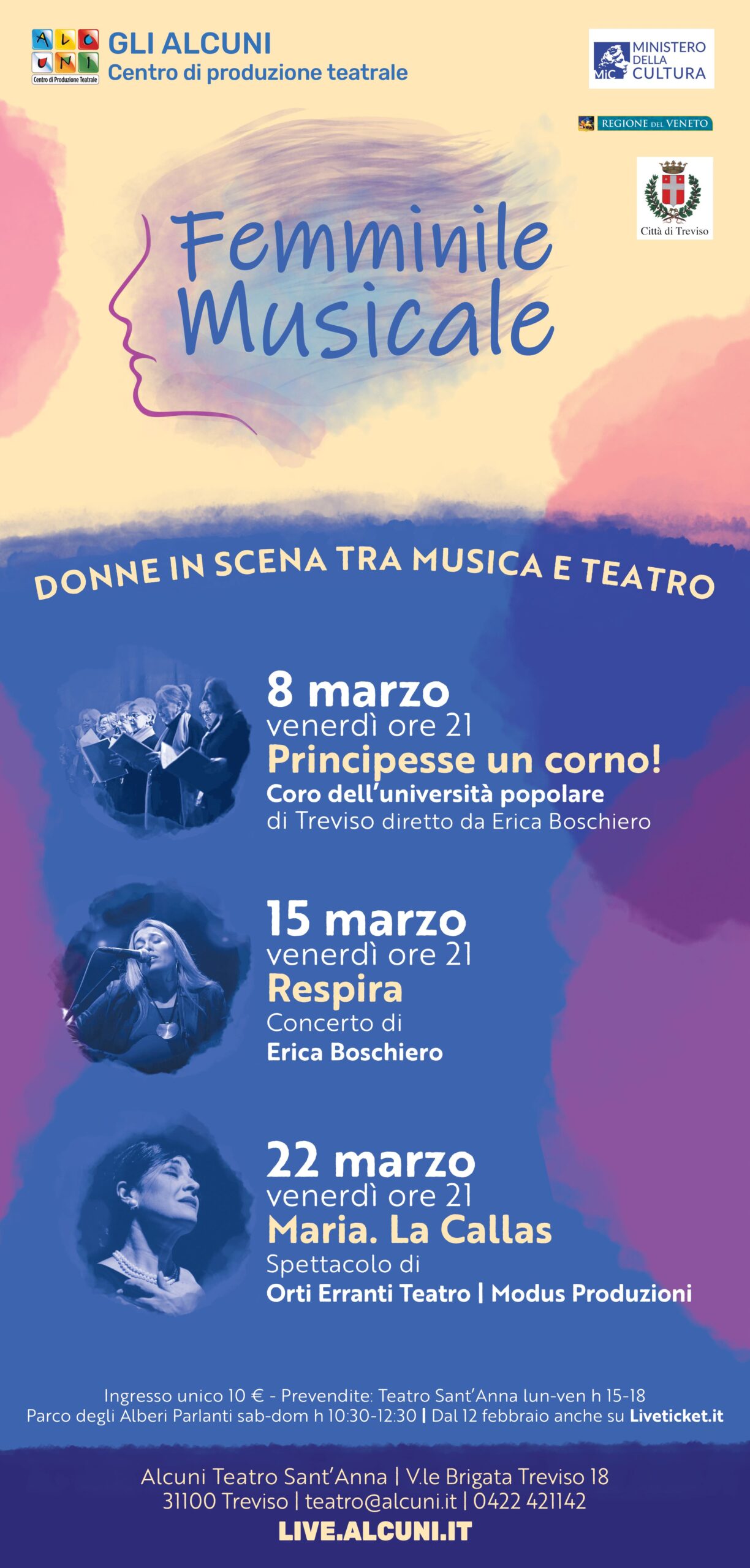 Locandina Femminile Musicale Treviso 2024